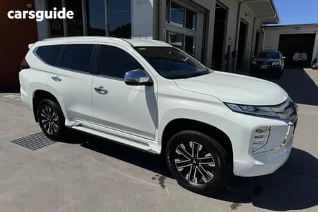 White 2021 Mitsubishi Pajero Sport Wagon Gls (4Wd) 7 Seat