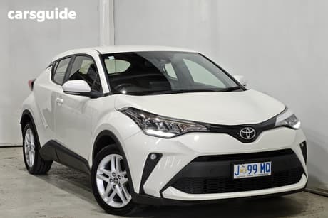 White 2021 Toyota C-HR Wagon Gxl (2Wd)