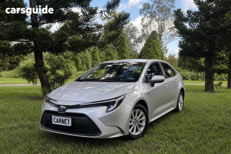 Silver 2024 Toyota Corolla Sedan Ascent Sport + Conv Pk Hybrid