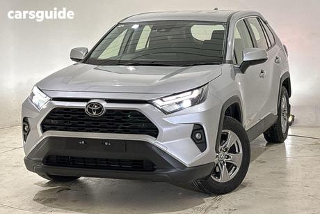 Silver 2025 Toyota RAV4 Wagon Gx (2Wd) Hybrid