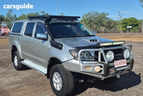 Silver 2007 Toyota Hilux Dual Cab Pick-up Sr5 (4X4)
