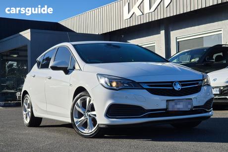 White 2017 Holden Astra Hatchback Rs