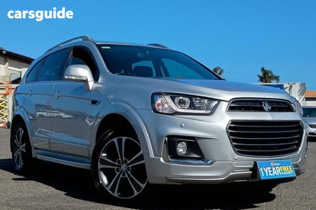 Silver 2016 Holden Captiva Wagon 7 Ltz (Awd)
