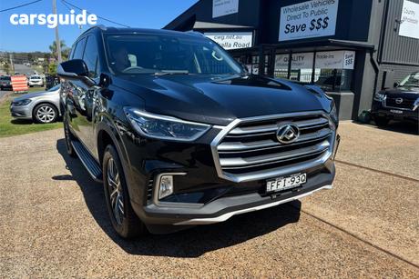 Black 2023 LDV D90 Wagon Executive (2Wd)