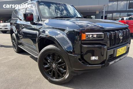 Black 2025 Toyota Landcruiser Prado Wagon Vx