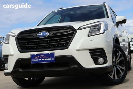 White 2023 Subaru Forester Wagon 2.5I Premium (Awd)