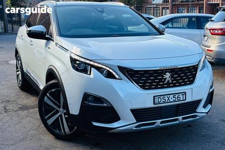 White 2017 Peugeot 3008 SUV P84 MY18 GT SUV 5DR SPTS AUTO 6SP 2.0DT