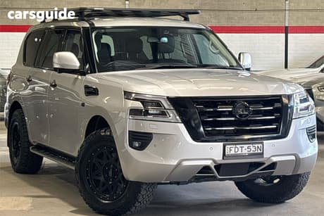 Silver 2023 Nissan Patrol Wagon Ti (4X4)