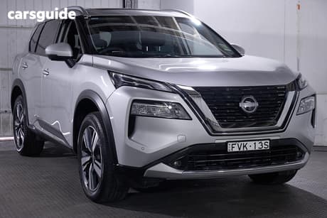 Silver 2024 Nissan X-Trail Wagon Ti-L (4Wd)