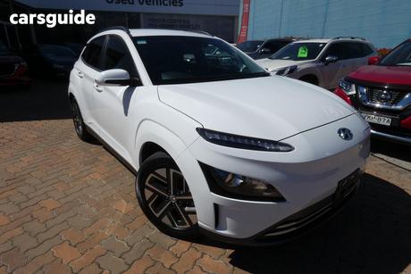 White 2022 Hyundai Kona Wagon Elite Electric Ext Range