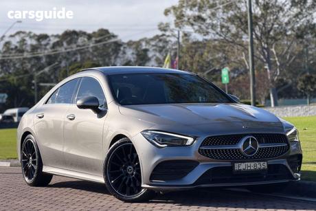 Silver 2019 Mercedes-Benz CLA200 Coupe 200