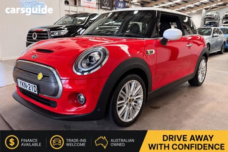 Red 2020 Mini Cooper Hatchback Se Electric First Edtn 3D Hatc