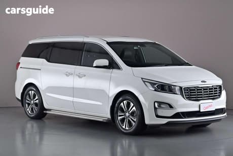 White 2019 Kia Carnival Wagon Sli