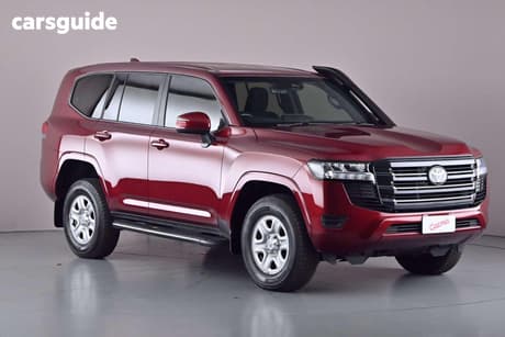 Red 2025 Toyota Landcruiser Wagon Lc300 Gx (4X4)