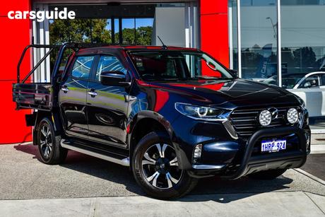 Blue 2022 Mazda BT-50 Dual Cab Chassis Xtr (4X4)