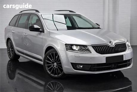Silver 2016 Skoda Octavia Wagon 110 Tsi Ambition