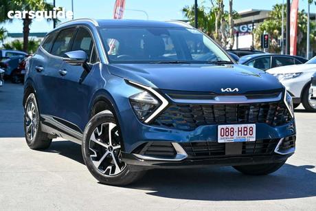 Blue 2023 Kia Sportage Wagon Sx (Awd)