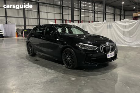 Black 2020 BMW 118I Hatchback M Sport