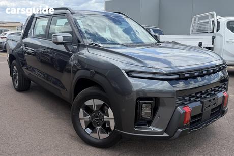 Grey 2026 KGM Musso Ute Tray EV AWD 4X4