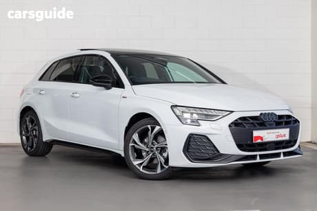 White 2025 Audi A3 Sportback 35 Tfsi S Line (Mhev)