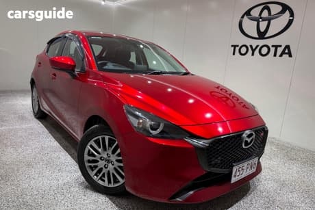 Red 2024 Mazda 2 Hatchback G15 Evolve