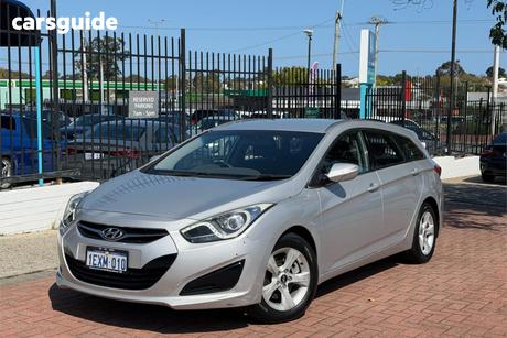 Silver 2011 Hyundai I40 Wagon Active