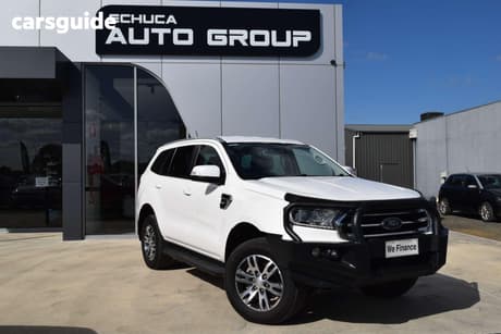 White 2020 Ford Everest Wagon Trend (4Wd)