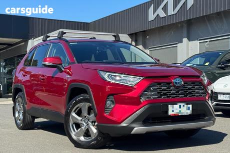 Red 2019 Toyota RAV4 Wagon Gxl 2Wd Hybrid