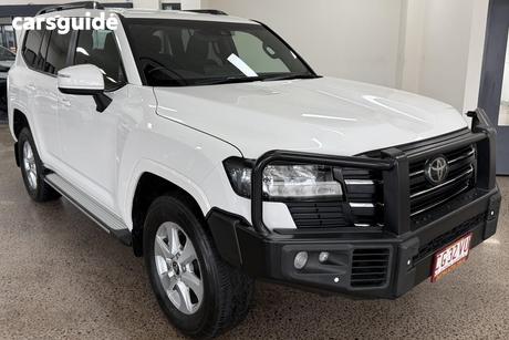 White 2023 Toyota Landcruiser Wagon Lc300 Gxl (4X4)