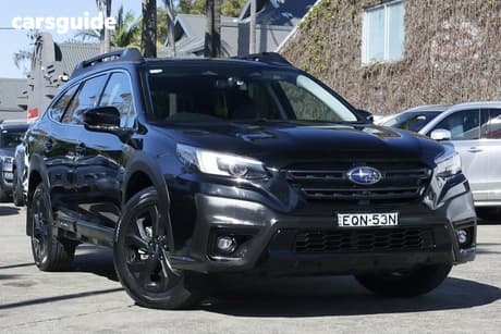 Black 2021 Subaru Outback Wagon Awd Sport