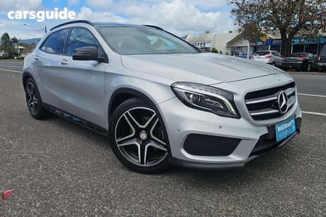 Silver 2017 Mercedes-Benz GLA250 Wagon 4Matic
