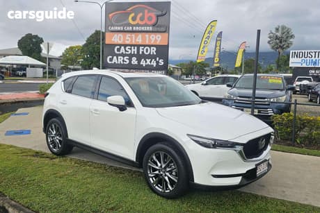 White 2019 Mazda CX-5 Wagon Akera (4X4)