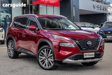 Red 2025 Nissan X-Trail Wagon Ti-L (4Wd) E-Power (Hybrid)