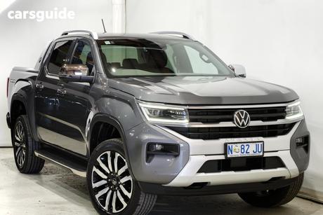Grey 2025 Volkswagen Amarok Dual Cab Utility Aventura Tsi452 4Motion