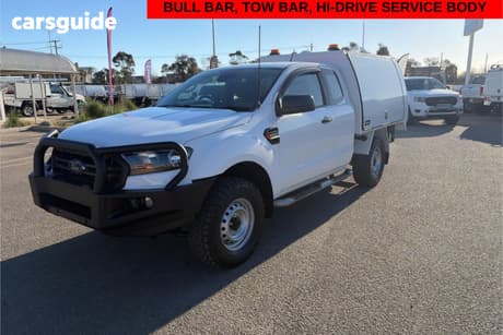 White 2019 Ford Ranger Super Cab Chassis Xl 3.2 (4X4)