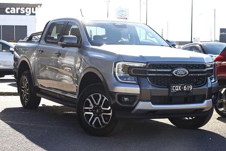 Silver 2023 Ford Ranger Double Cab Pick Up Sport 2.0 (4X4)