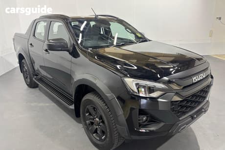 Black 2026 Isuzu D-MAX Crew Cab Utility X-Terrain (4X4)