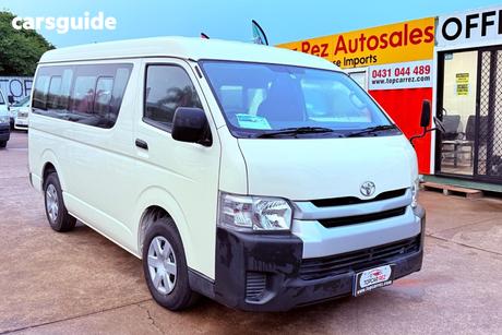Cream 2019 Toyota HiAce Wagon