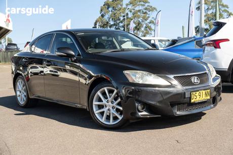 Black 2012 Lexus IS250 Sedan Prestige