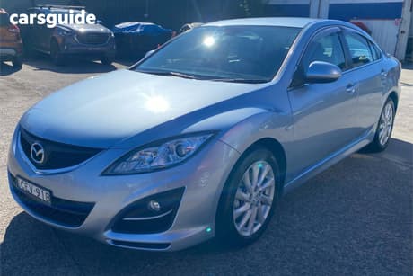 Blue 2012 Mazda 6 Sedan Touring