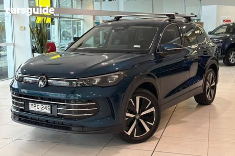 Blue 2025 Volkswagen Tiguan Wagon 150Tsi Elegance