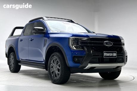 Blue 2025 Ford Ranger Double Cab Pick Up Wildtrak 3.0 (4X4)