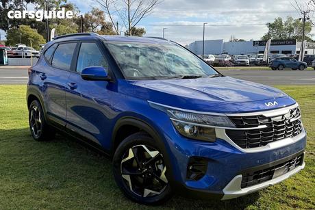Blue 2023 Kia Seltos Wagon Sport+ (Awd)
