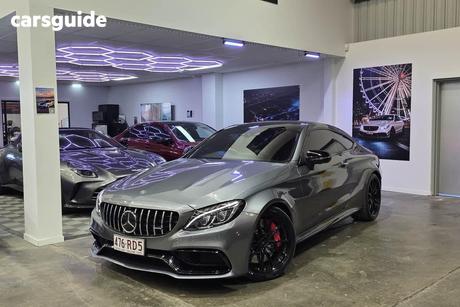 Grey 2017 Mercedes-Benz C63 Coupe S