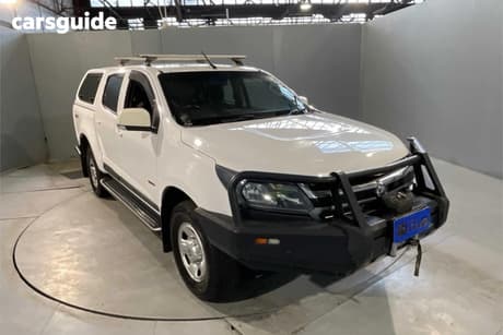 White 2017 Holden Colorado Crew Cab Pickup Ls (4X4)