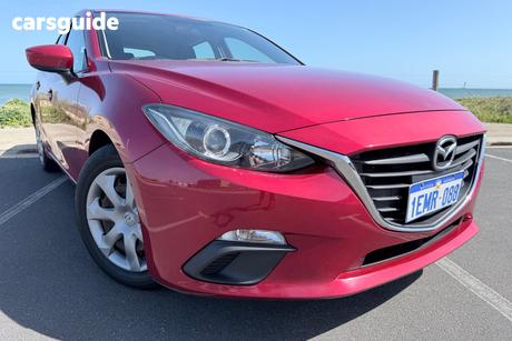 Red 2014 Mazda 3 Hatchback Neo