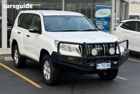 White 2023 Toyota Landcruiser Prado Wagon Gx
