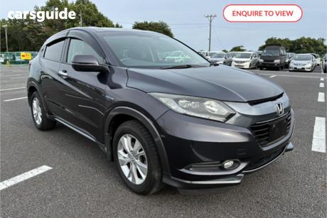 Black 2015 Honda Vezel SUV HYBRID X