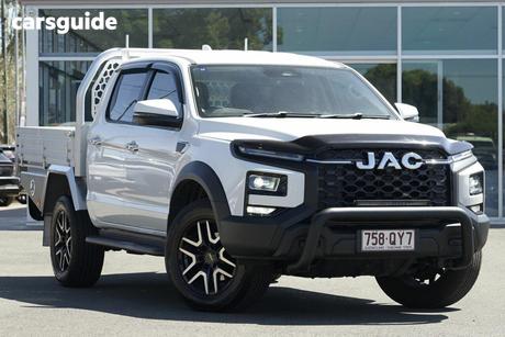 White 2024 JAC T9 UTE Dual Cab Pick-up Oasis (4X4)