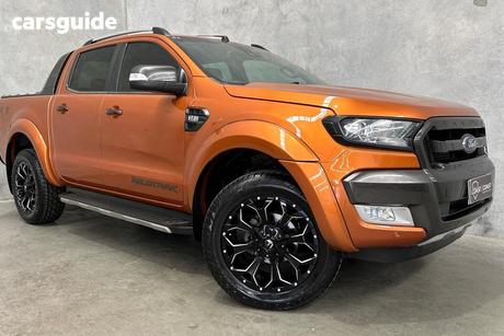 Orange 2017 Ford Ranger Dual Cab Pick-up Wildtrak 3.2 (4X4)